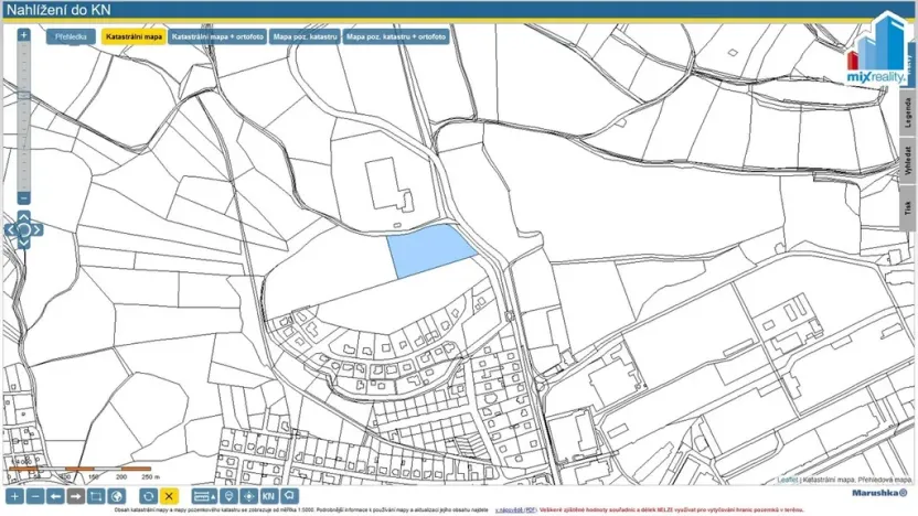 Prodej zemědělské půdy, Sušice, Hrádecká, 10640 m2