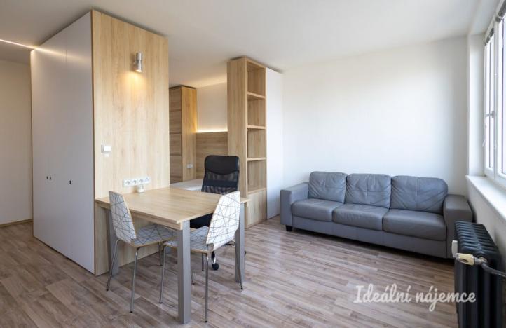 Pronájem bytu 1+kk, Praha - Záběhlice, Topolová, 31 m2