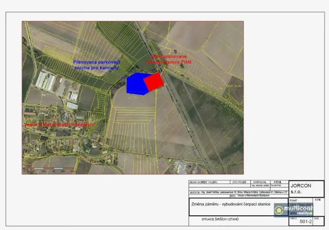 Prodej komerčního pozemku, Moravské Budějovice - Vesce, 16208 m2