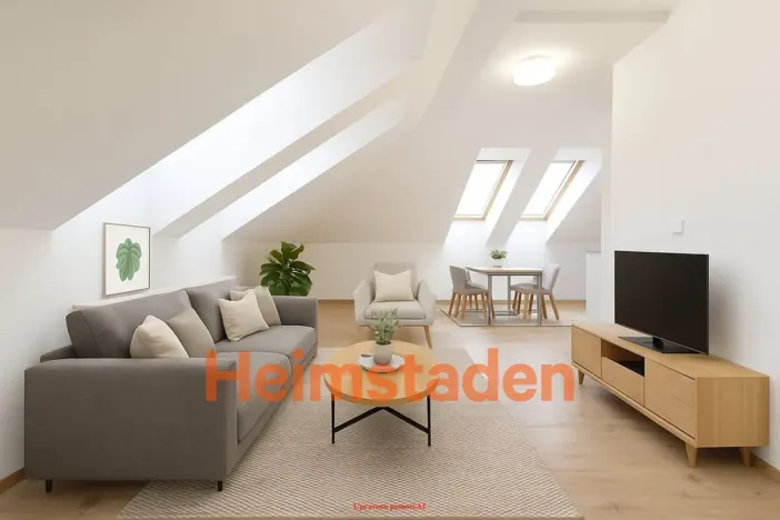 Pronájem bytu 2+kk, Ostrava - Poruba, Komenského, 45 m2