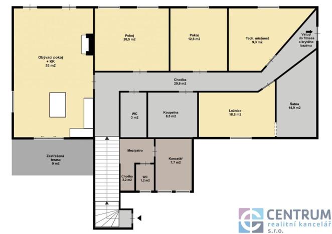 Prodej rodinného domu, Horní Třešňovec, 427 m2