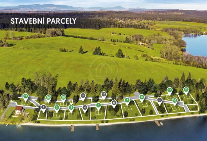 Prodej pozemku pro bydlení, Frymburk, 268 m2