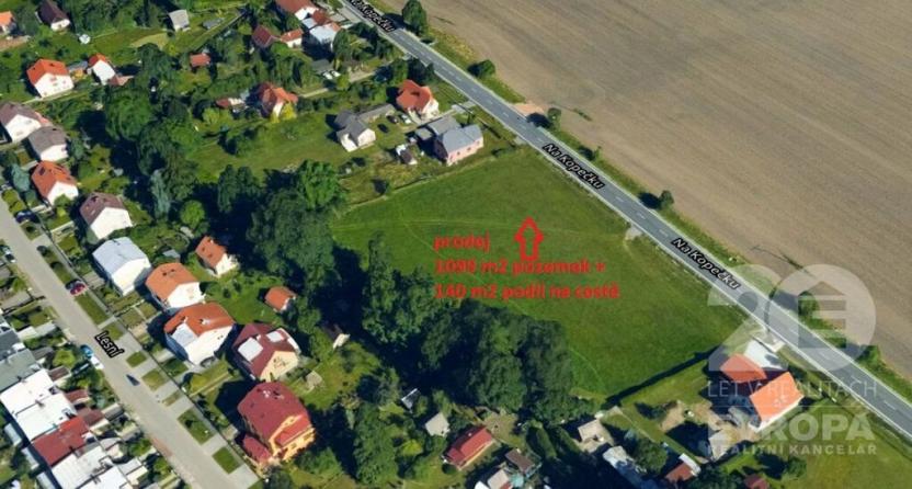 Prodej pozemku pro bydlení, Třeboň, Na Kopečku, 1239 m2