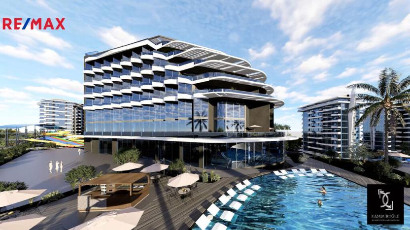 Prodej bytu 1+1, Avsallar,Turecko, 50 m2