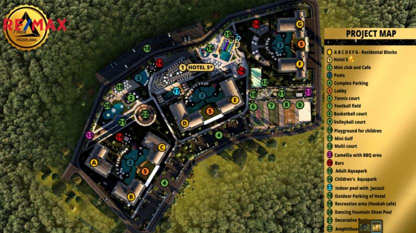 Prodej bytu 1+1, Avsallar,Turecko, 50 m2