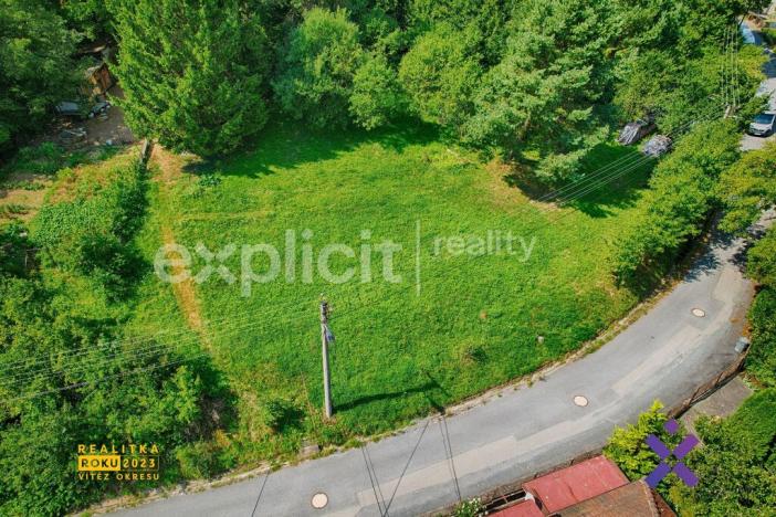 Prodej pozemku pro bydlení, Vizovice, Příkrá, 1140 m2