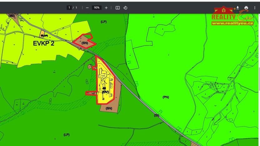 Prodej pozemku pro komerční výstavbu, Krásná, 62856 m2