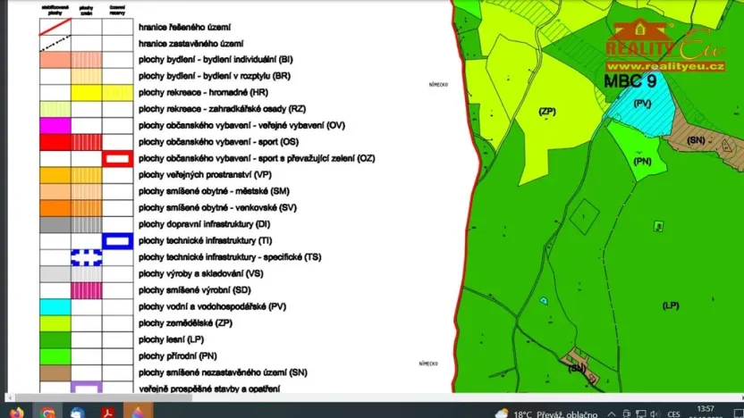 Prodej pozemku pro komerční výstavbu, Krásná, 62856 m2