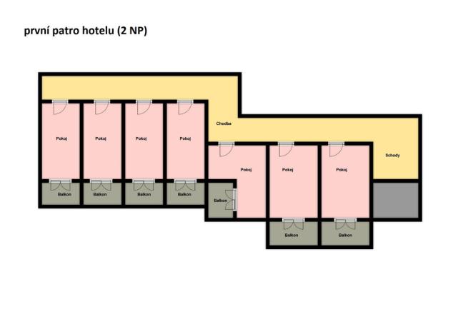 Prodej ubytování, Loučeň - Patřín, Jivák, 1150 m2