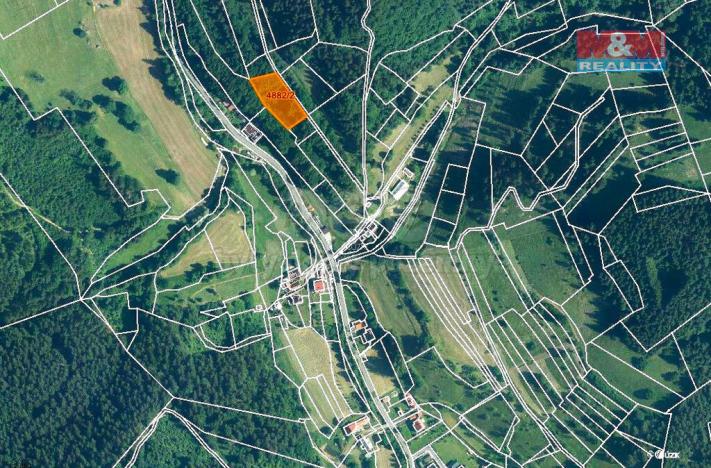 Prodej trvalého travního porostu, Halenkov, 3970 m2