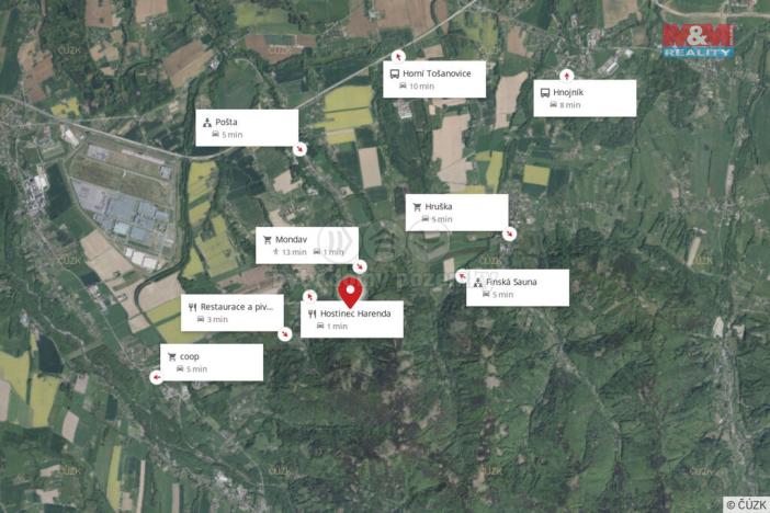 Prodej trvalého travního porostu, Komorní Lhotka, 10830 m2