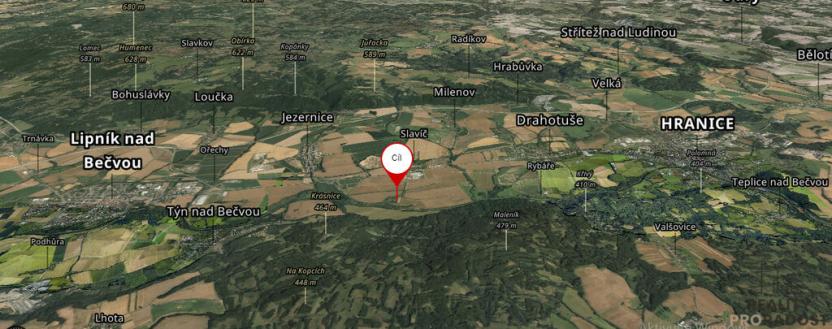 Prodej zahrady, Hranice, 2040 m2