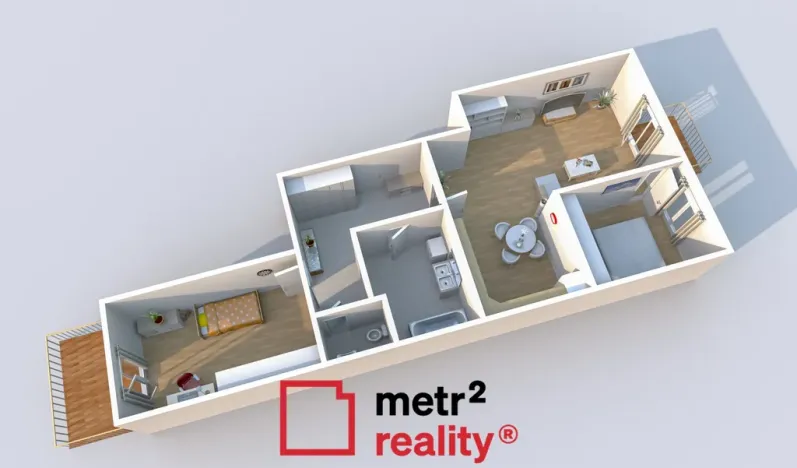Prodej bytu 3+kk, Prostějov, Plumlovská, 100 m2
