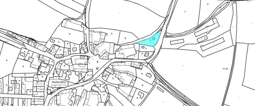 Prodej pozemku pro bydlení, Nezbavětice, 1406 m2