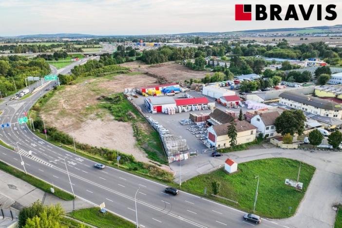 Pronájem pozemku pro komerční výstavbu, Brno, Kaštanová, 800 m2