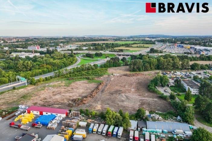 Pronájem pozemku pro komerční výstavbu, Brno, Kaštanová, 2000 m2