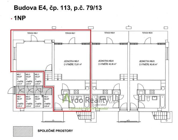 Prodej bytu 2+kk, Lipno nad Vltavou - Slupečná, 76 m2