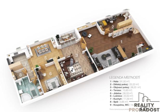 Prodej rodinného domu, Stochov, Okružní, 819 m2