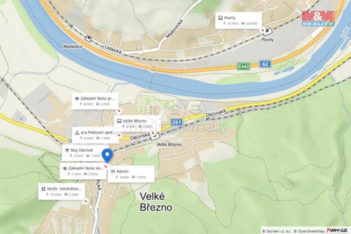 Prodej rodinného domu, Velké Březno, 700 m2