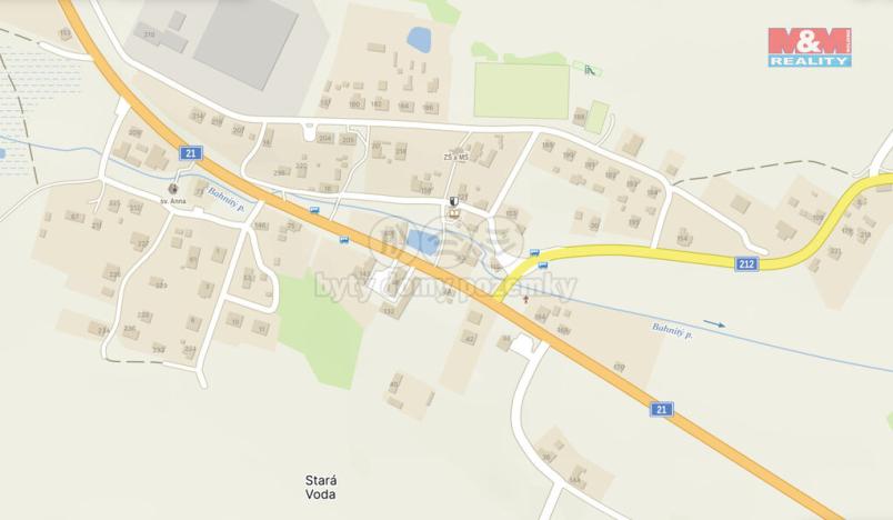 Prodej louky, Stará Voda - Sekerské Chalupy, 1446 m2