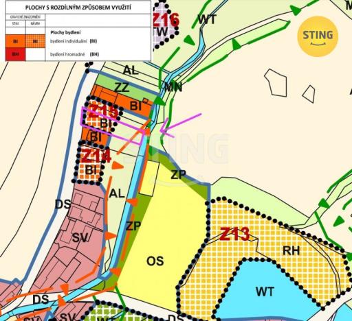 Prodej pozemku pro bydlení, Svatoslav, 1121 m2