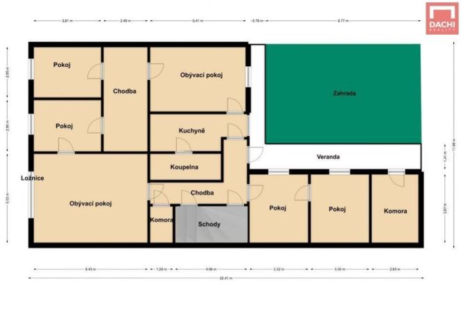 Prodej bytu 6+kk a větší, Lipník nad Bečvou - Lipník nad Bečvou I-Město, Hvězdní, 154 m2