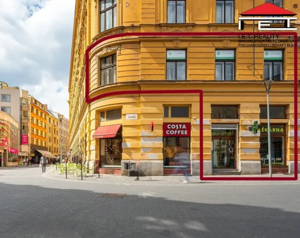 Pronájem obchodního prostoru, Brno, Josefská, 189 m2