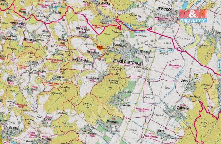 Prodej lesa, Malá Roudka, 9123 m2