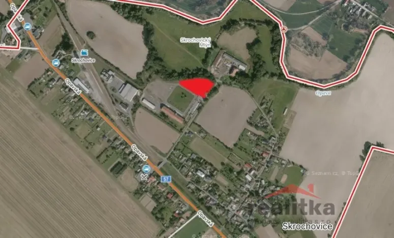 Prodej komerčního pozemku, Brumovice, Mostní, 6000 m2