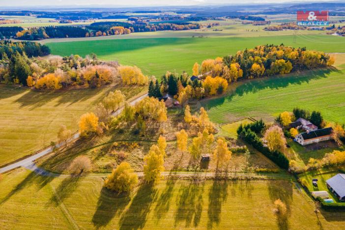 Prodej zahrady, Krsy, 649 m2