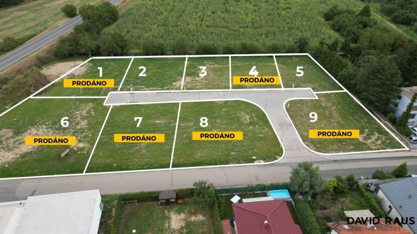 Prodej pozemku pro bydlení, Rajhrad, Štefánikova, 612 m2