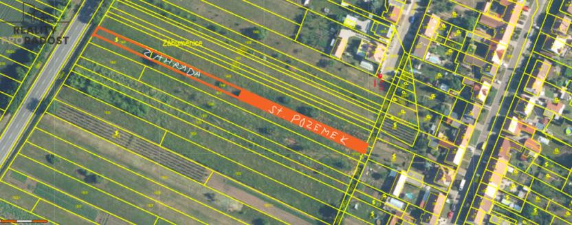 Prodej pozemku pro bydlení, Lužice, 1227 m2