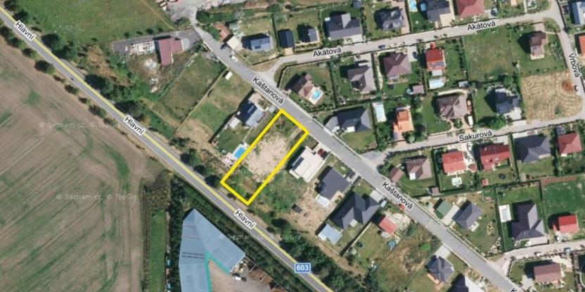 Prodej pozemku pro bydlení, Sulice, Kaštanová, 1315 m2