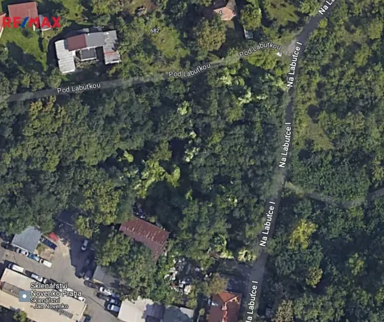 Prodej pozemku, Praha - Libeň, Na Labuťce I, 1016 m2