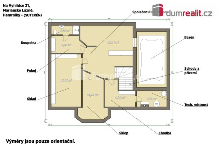 Prodej rodinného domu, Mariánské Lázně - Hamrníky, Na Vyhlídce, 440 m2