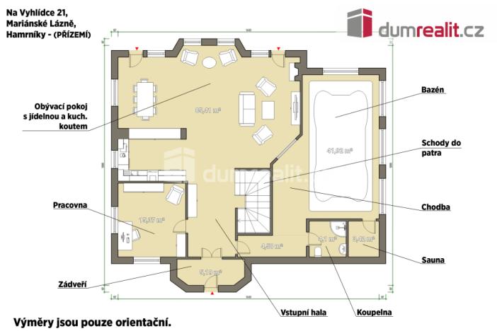 Prodej rodinného domu, Mariánské Lázně - Hamrníky, Na Vyhlídce, 440 m2