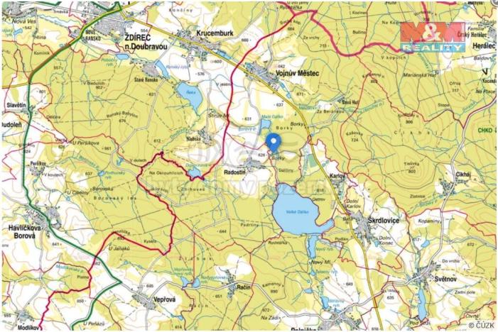 Prodej louky, Vojnův Městec, 2294 m2