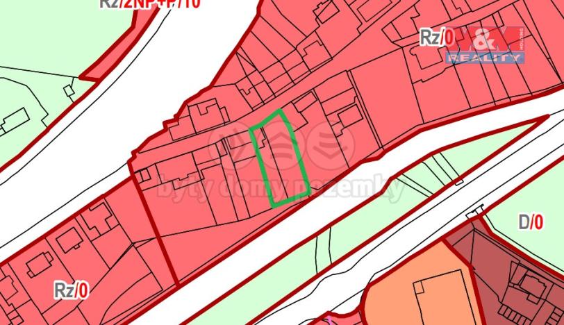 Prodej pozemku pro bydlení, Bílina, 1155 m2