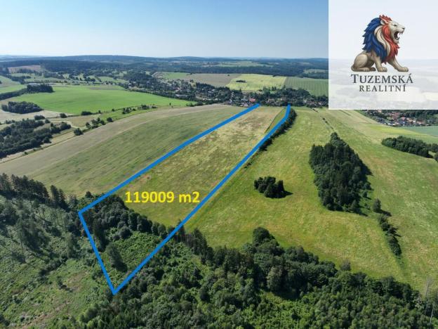 Prodej pozemku pro bydlení, Kořenec, 119009 m2