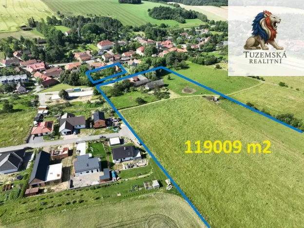 Prodej pozemku pro bydlení, Kořenec, 119009 m2