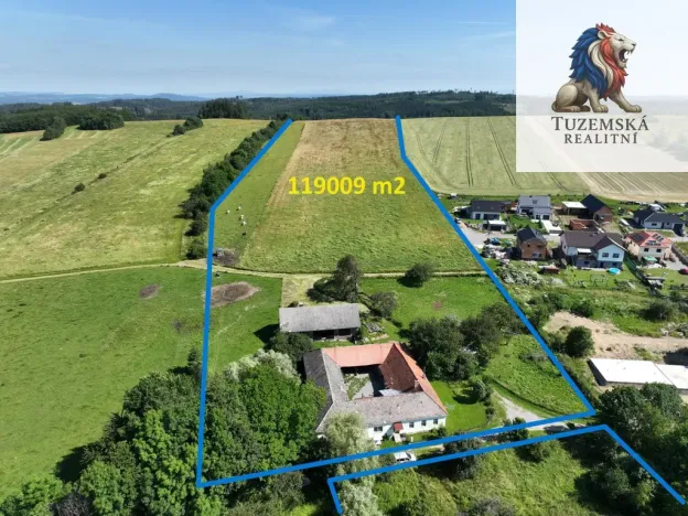 Prodej pozemku pro bydlení, Kořenec, 119009 m2