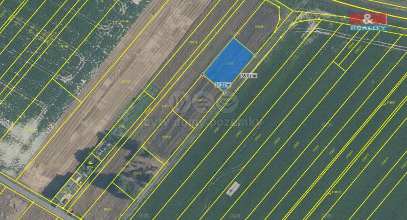 Prodej pozemku pro bydlení, Kravaře, 745 m2