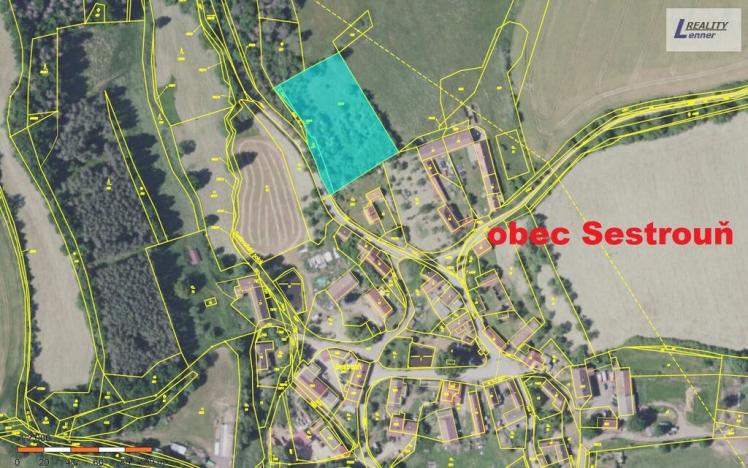 Prodej pozemku pro bydlení, Sedlčany - Sestrouň, 4736 m2