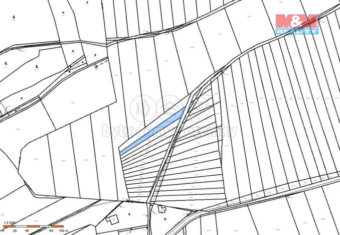 Prodej zemědělské půdy, Lety, 1013 m2