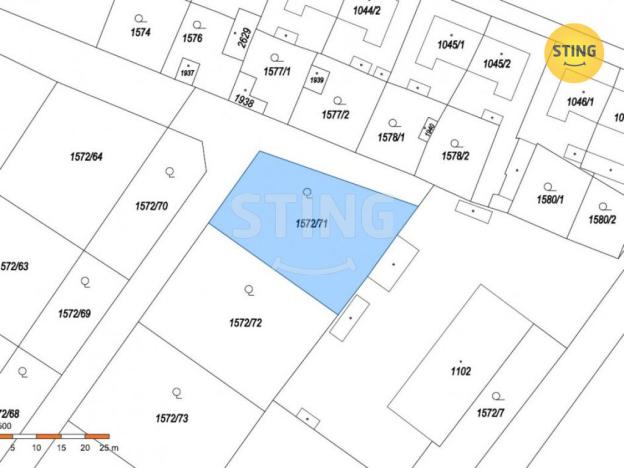 Prodej pozemku pro bydlení, Chlumec nad Cidlinou - Kladruby, 761 m2