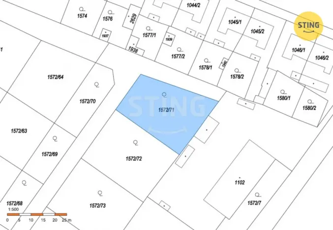 Prodej pozemku pro bydlení, Chlumec nad Cidlinou - Kladruby, 761 m2