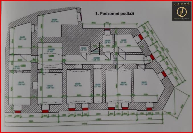 Prodej činžovního domu, Děčín - Děčín IV-Podmokly, Ruská, 885 m2