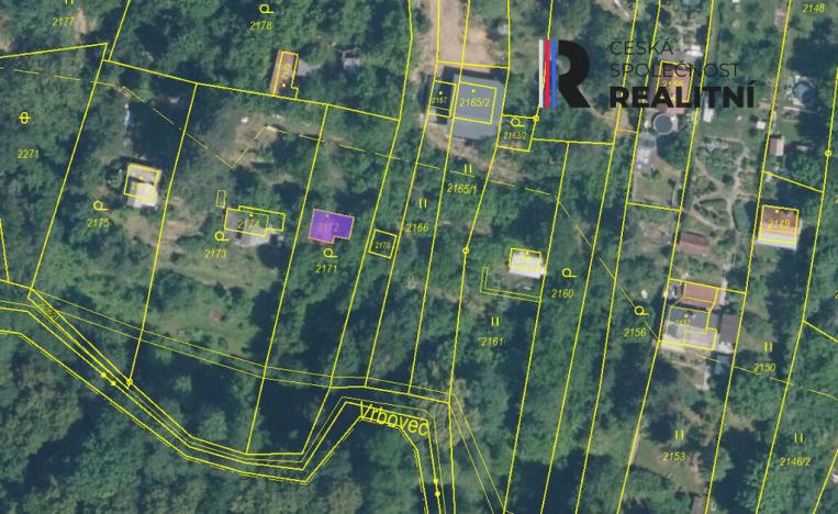 Prodej zahrady, Brno - Bystrc, 850 m2