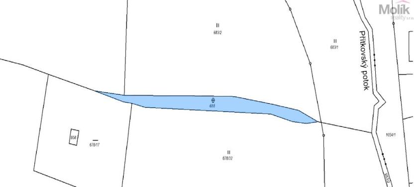 Prodej pozemku pro bydlení, Krupka - Vrchoslav, Slunečná, 6694 m2
