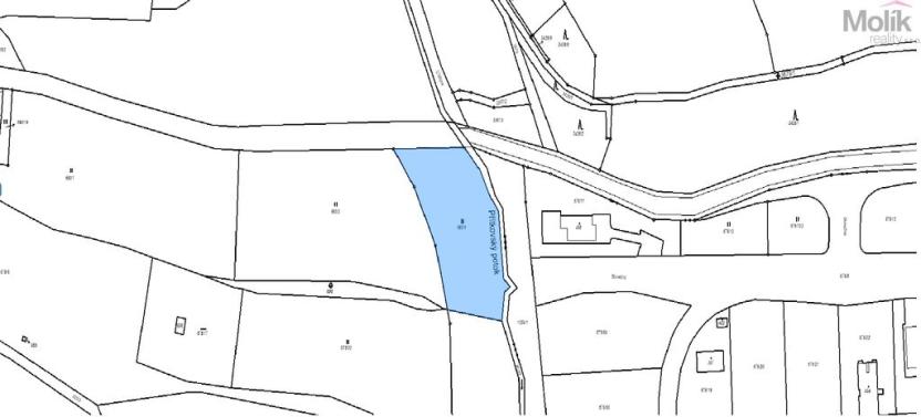 Prodej komerčního pozemku, Krupka - Vrchoslav, Slunečná, 9445 m2